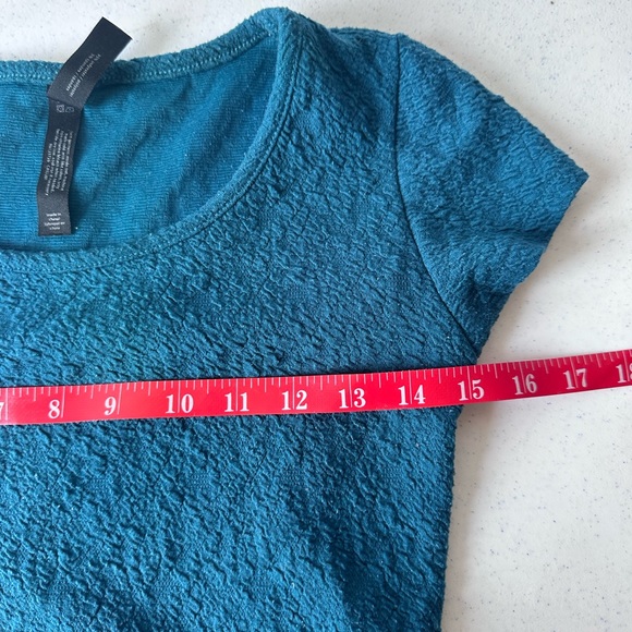 Aeropostale teal cap sleeves fit & flare dress Small - Picture 4 of 7